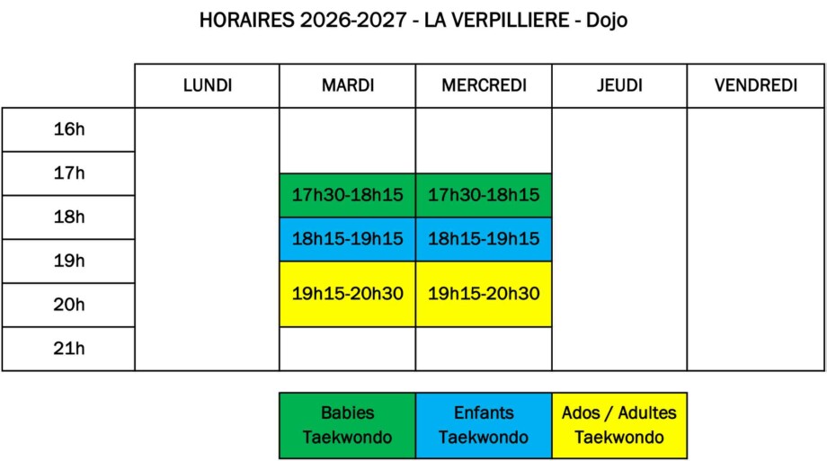 Horaire